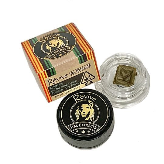 Alien OG 1g Bubble Hash